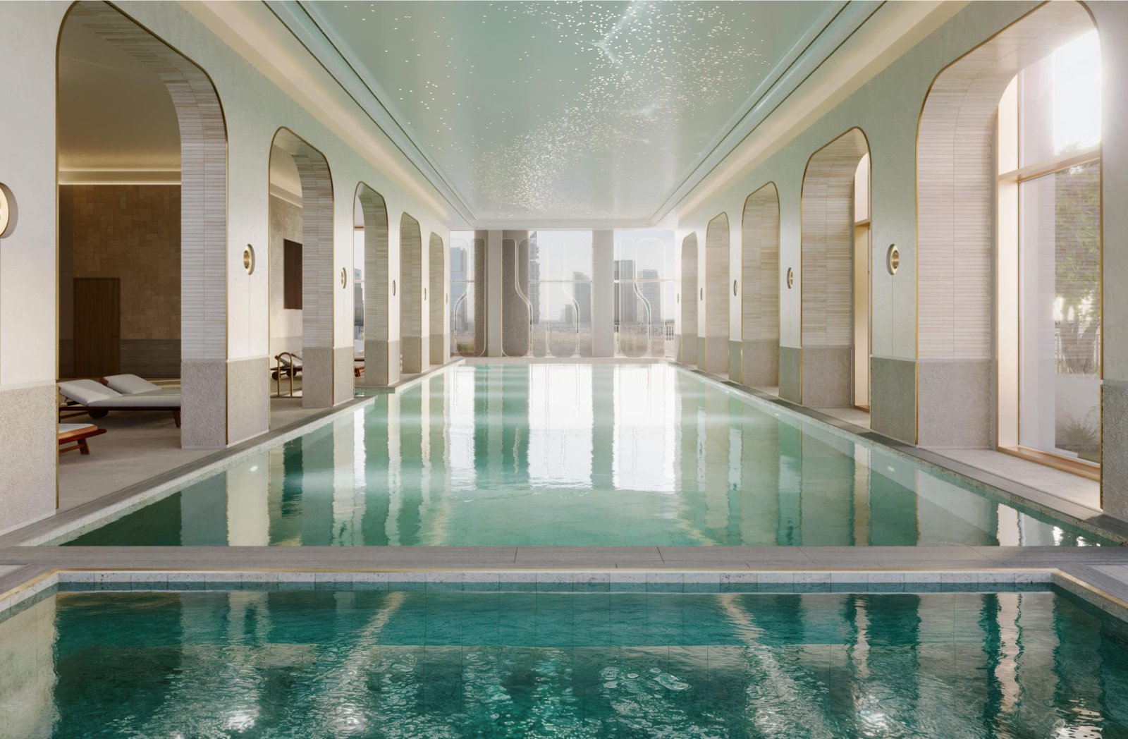 Sophisticated interiors of St. Regis The Residences, Abu Dhabi waterfront
